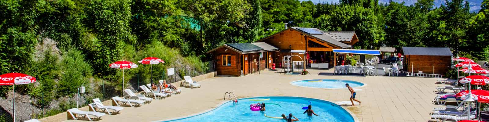 camping avec snack alpes de haute provence