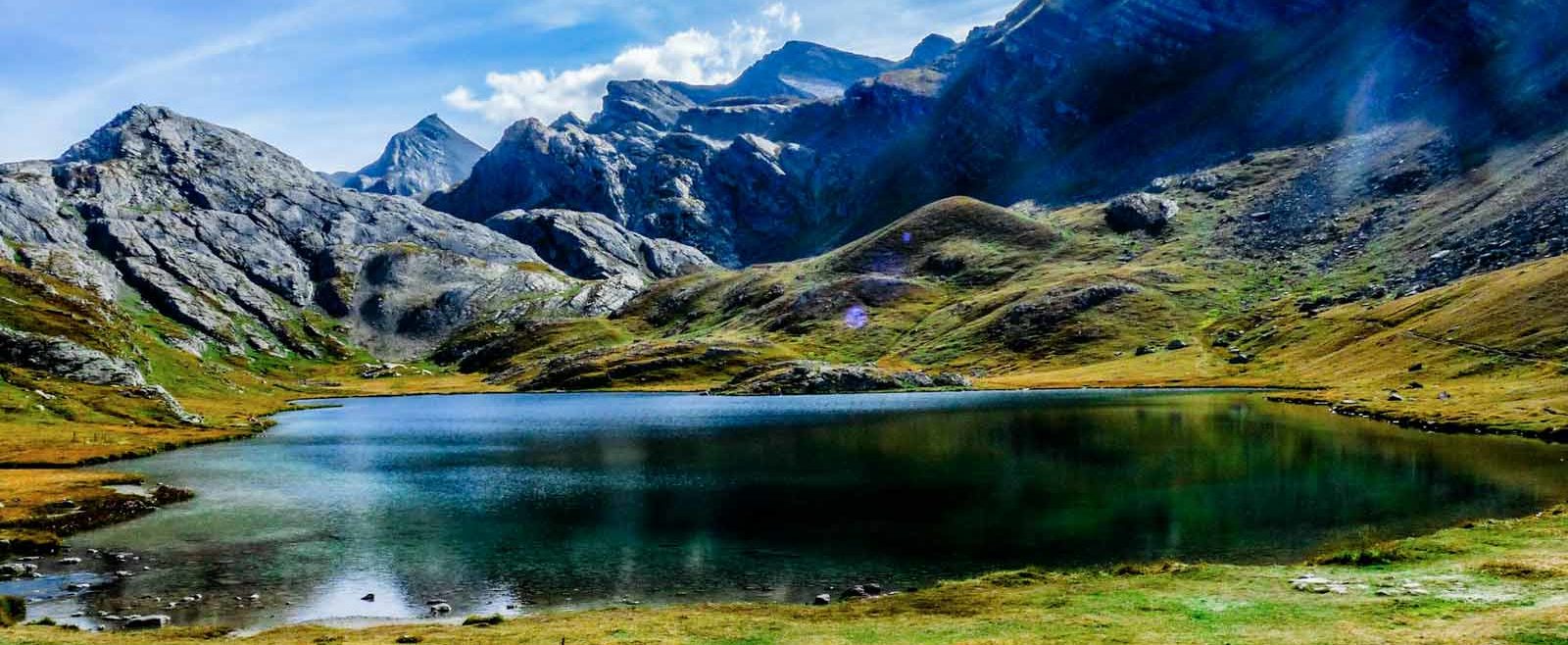 camping à la montagne, Alpes