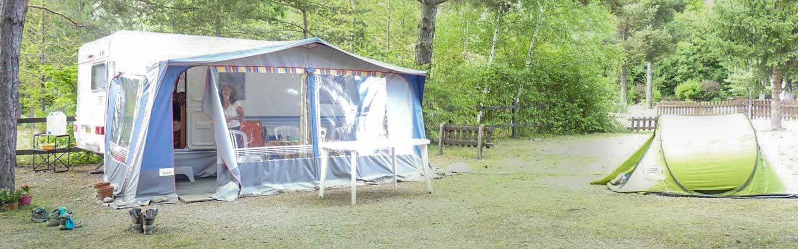 location caravane camping hautes alpes