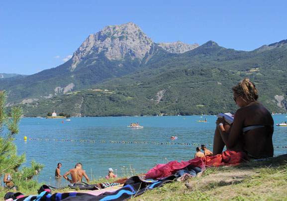 le lac de Serre-Ponçon