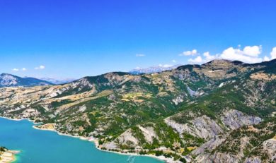 camping proche du lac de Serre-Ponçon