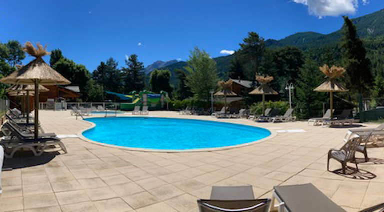 camping avec piscine chauffée en paca