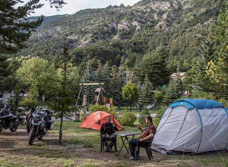 emplacement de camping mercantour