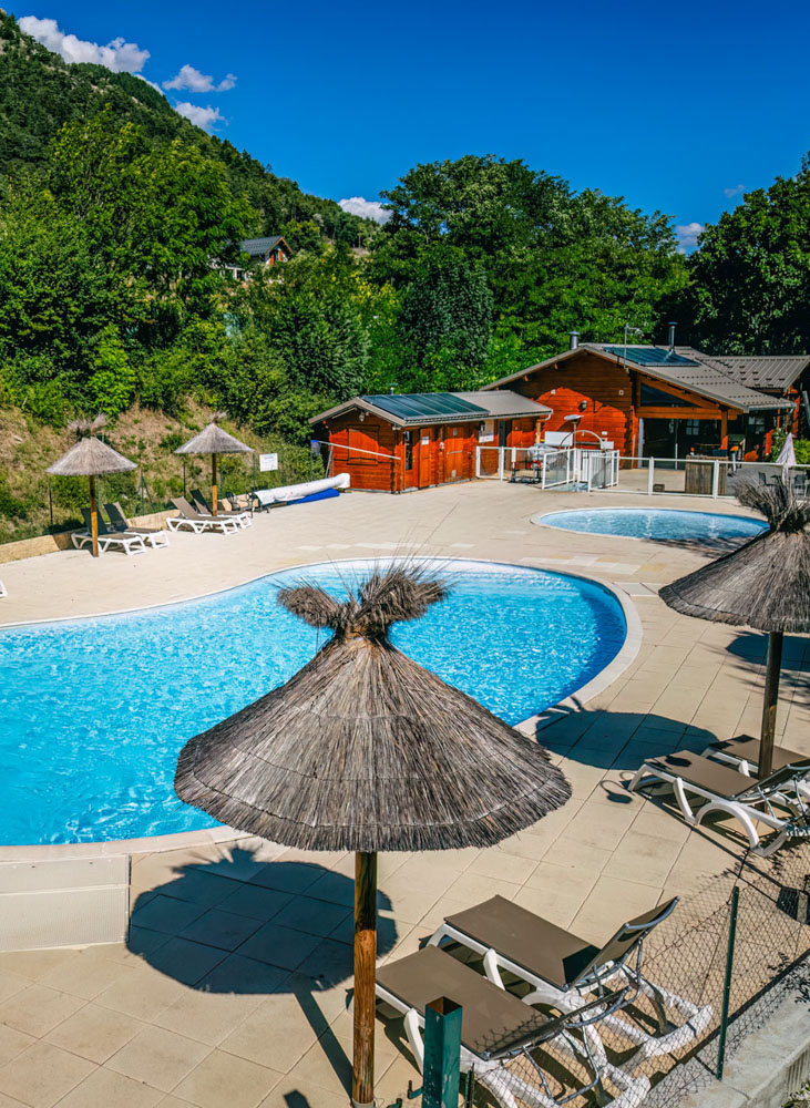 camping met verwarmd zwembad alpes de haute provence