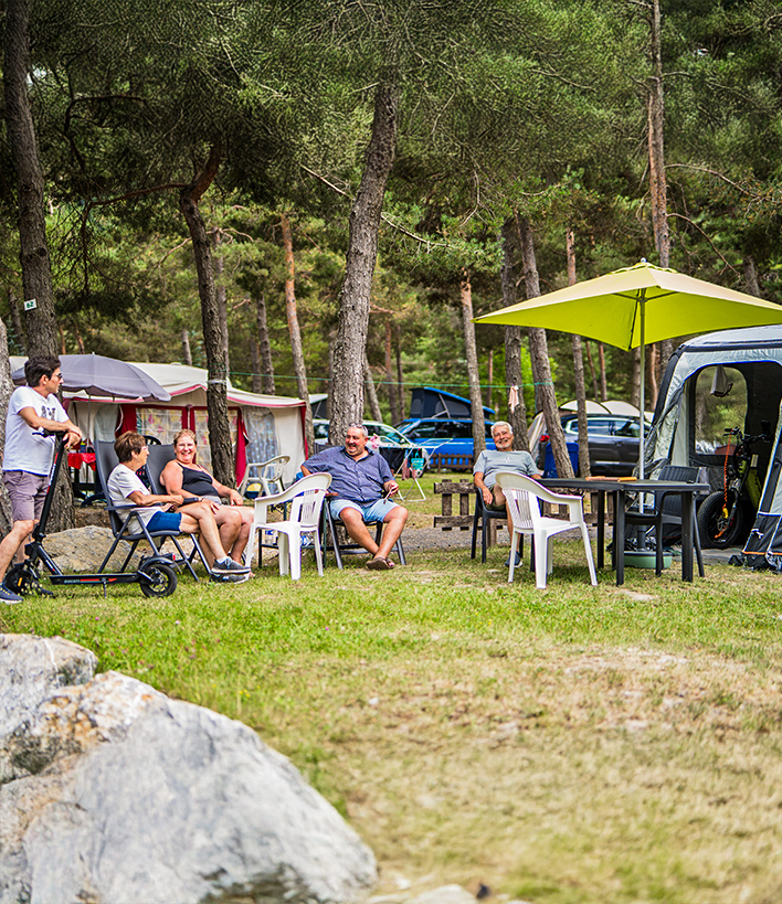 le camping
