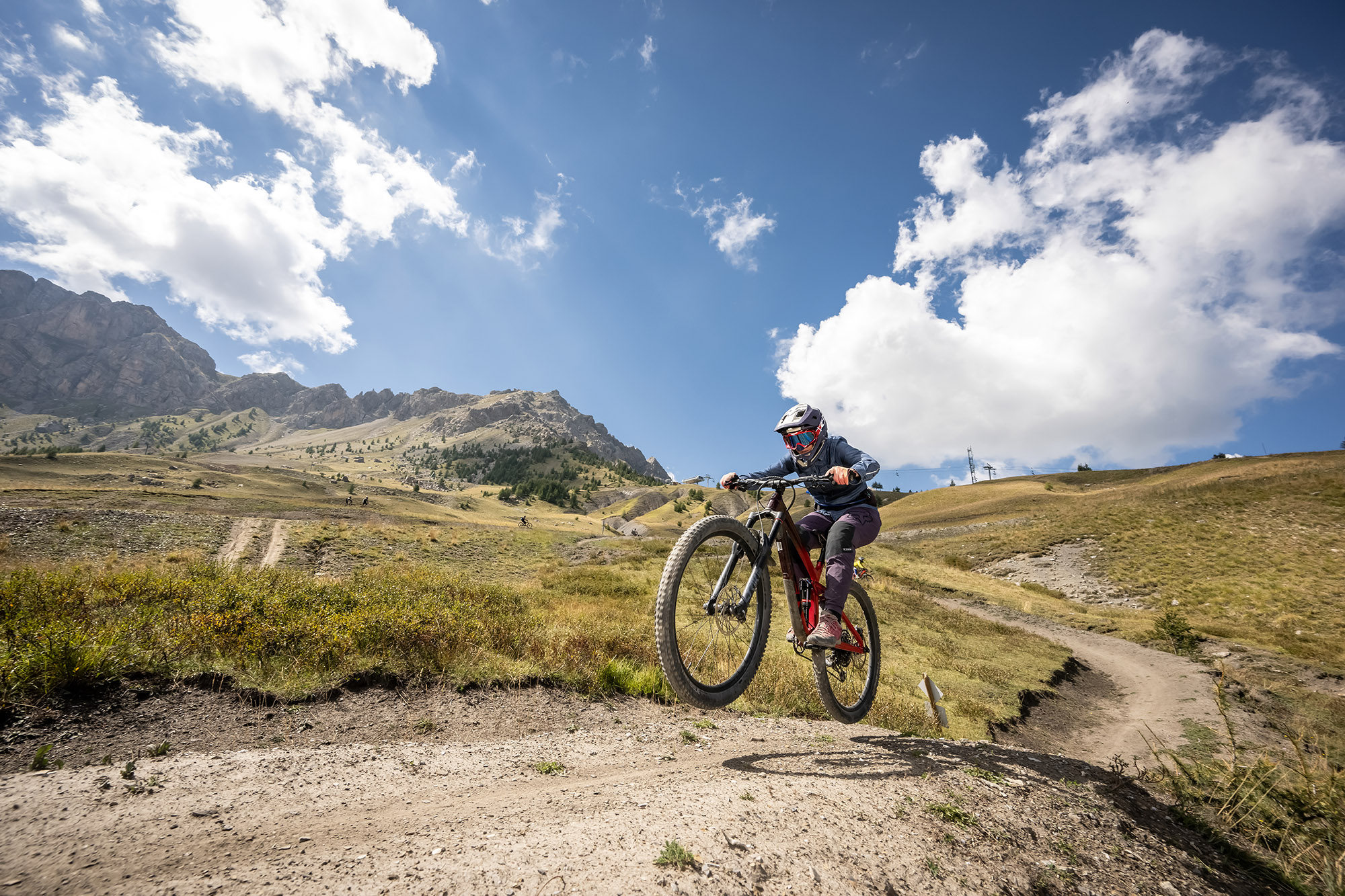 vtt dh au sauze